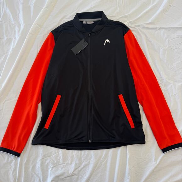 Head Other - NWT Head Mens Tennis Breaker Jacket Full Zip Size XXL
